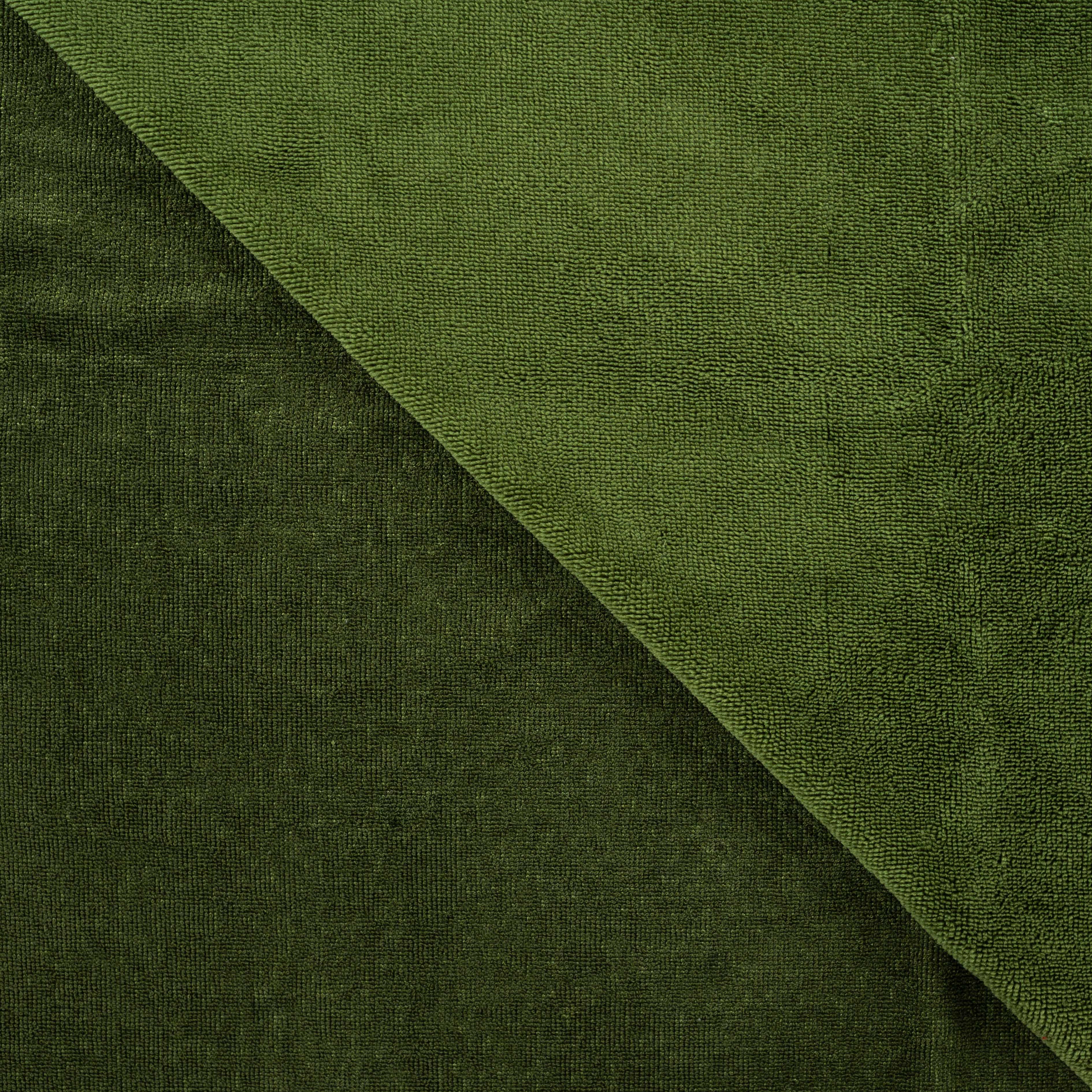 Bambus Frottee Khaki – Frottee-Stoff Bambus/Baumwolle