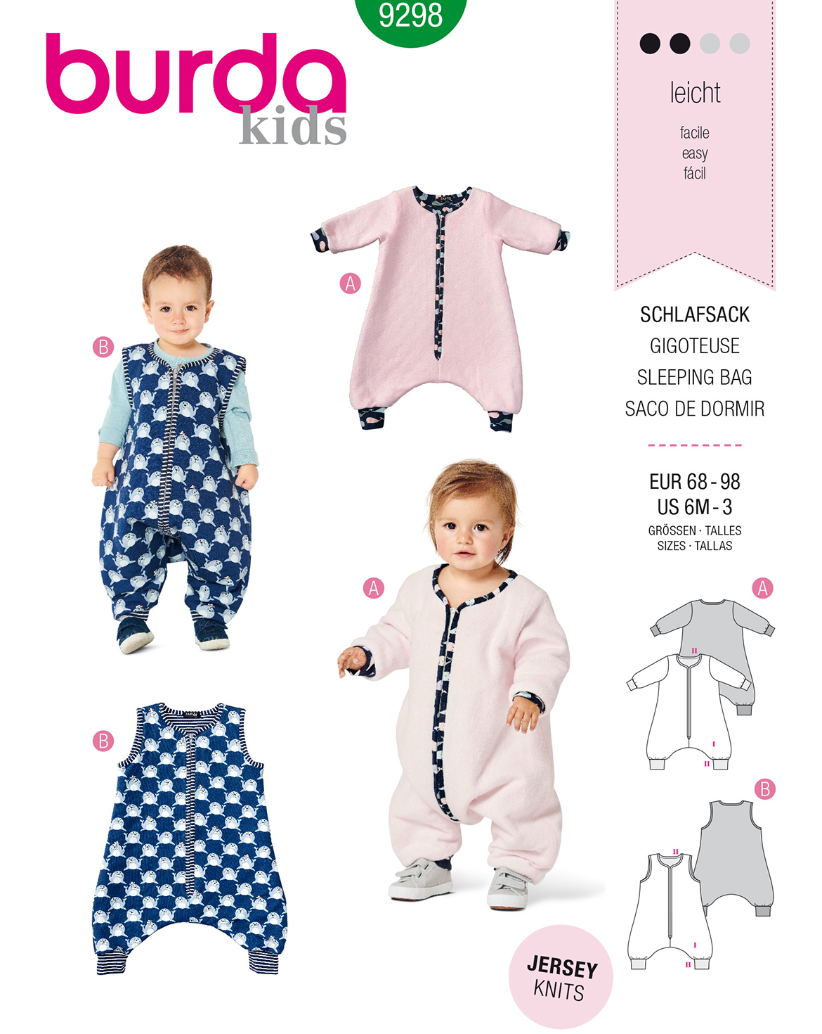 burda Schnittmuster 9298 – Bild 1