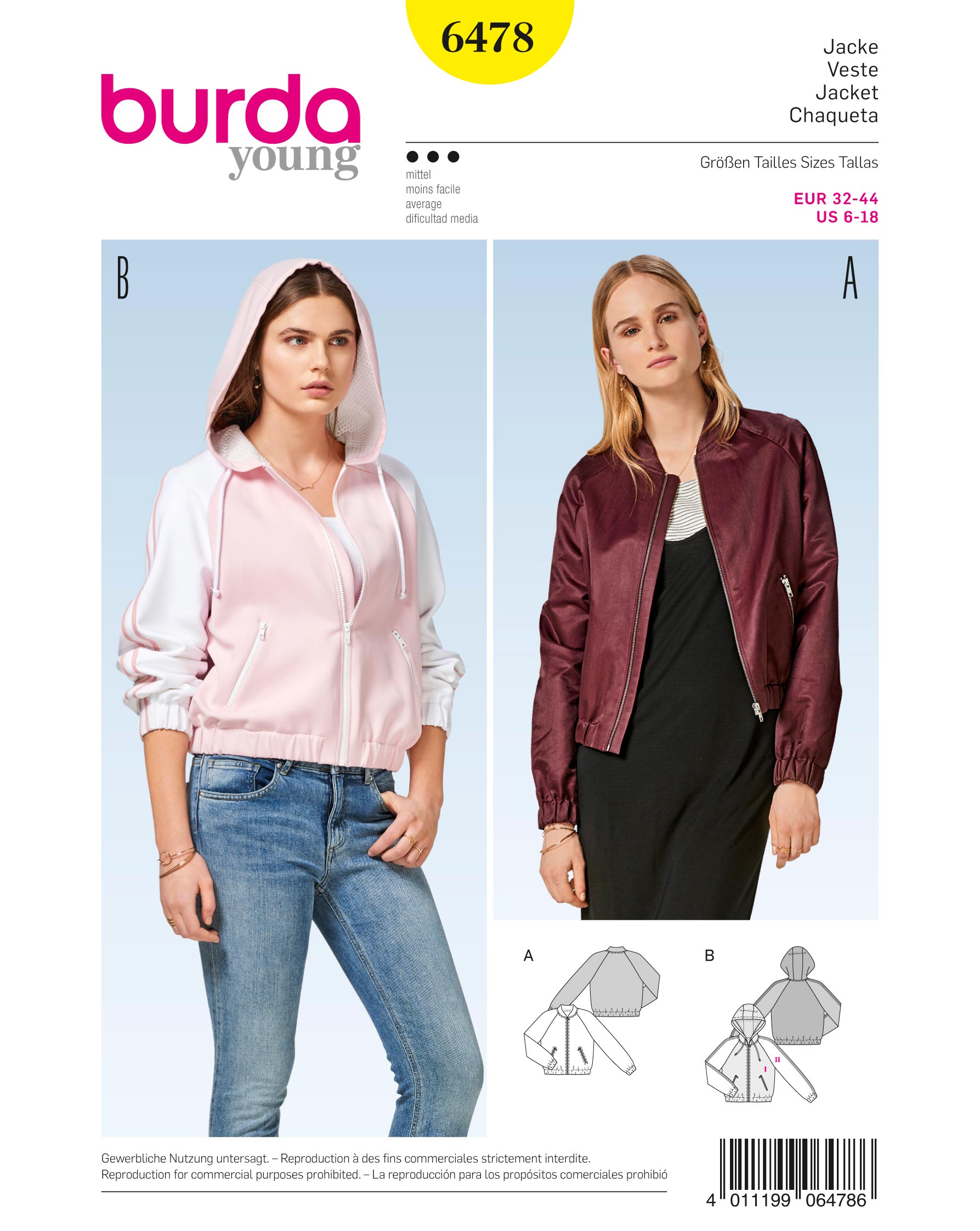 burda Schnittmuster 6478 – Bild 1