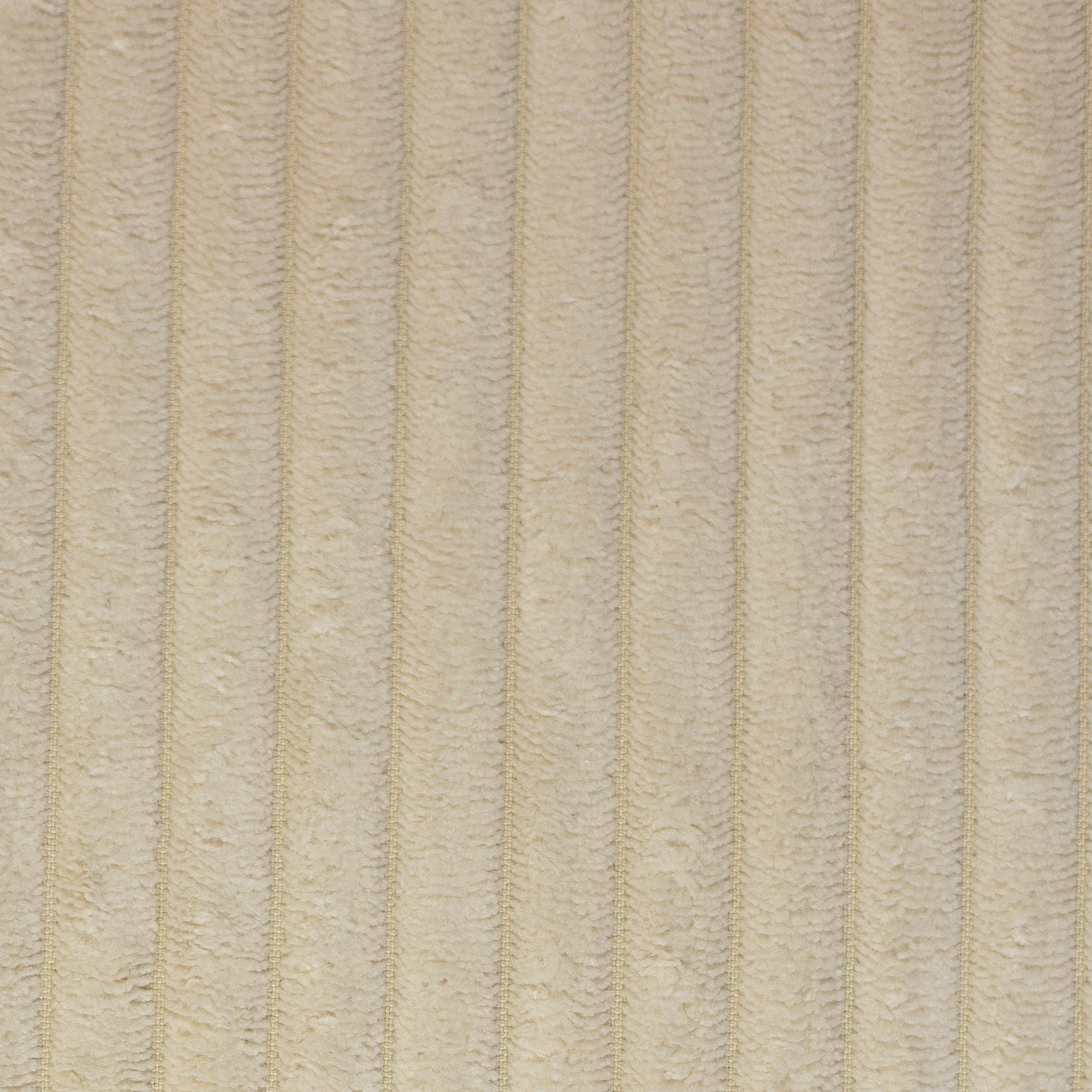 Jumbo Cord Samt Naturweiß – grob gerippter Polyester-Cordsamt