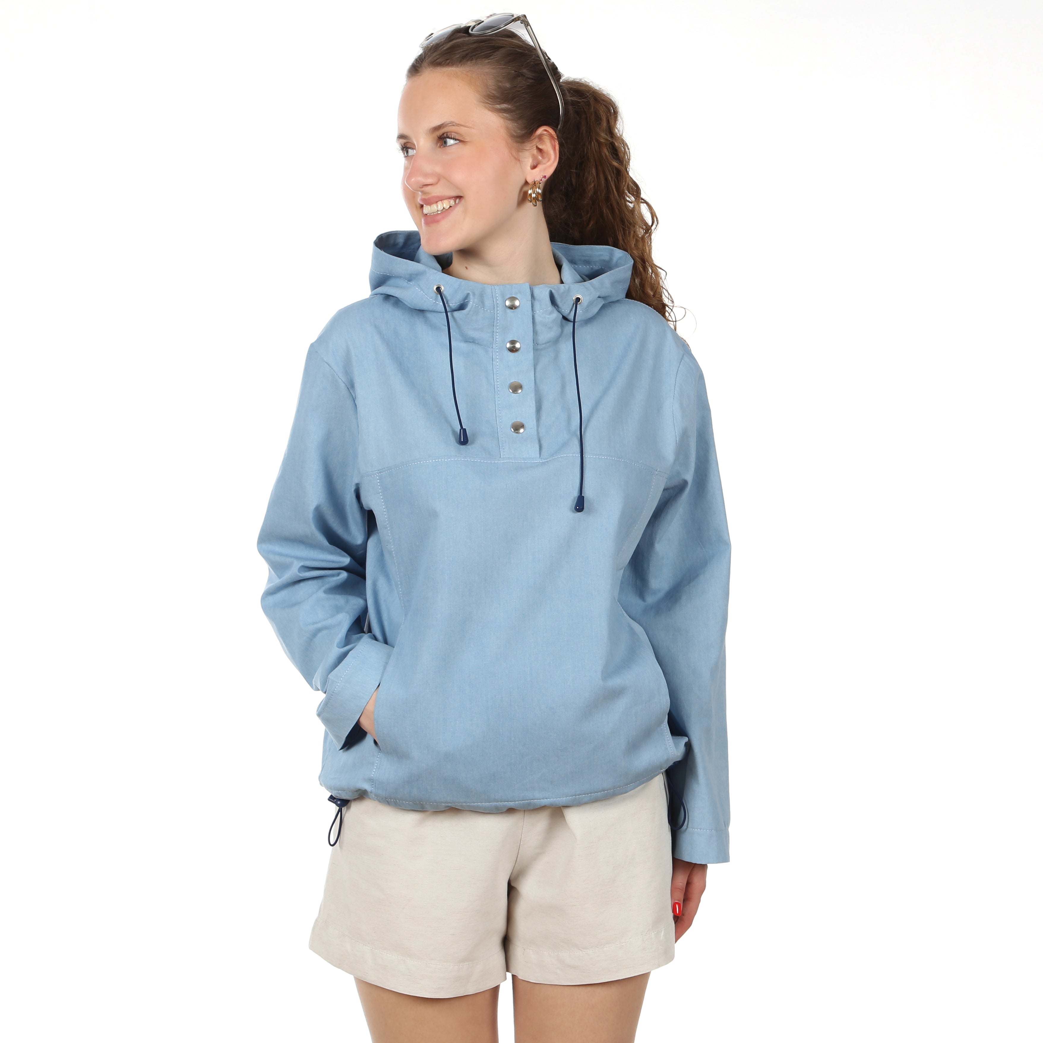 Schnittmuster FRAU VANJA – Windbreaker mit Kapuze, STUDIO SCHNITTREIF