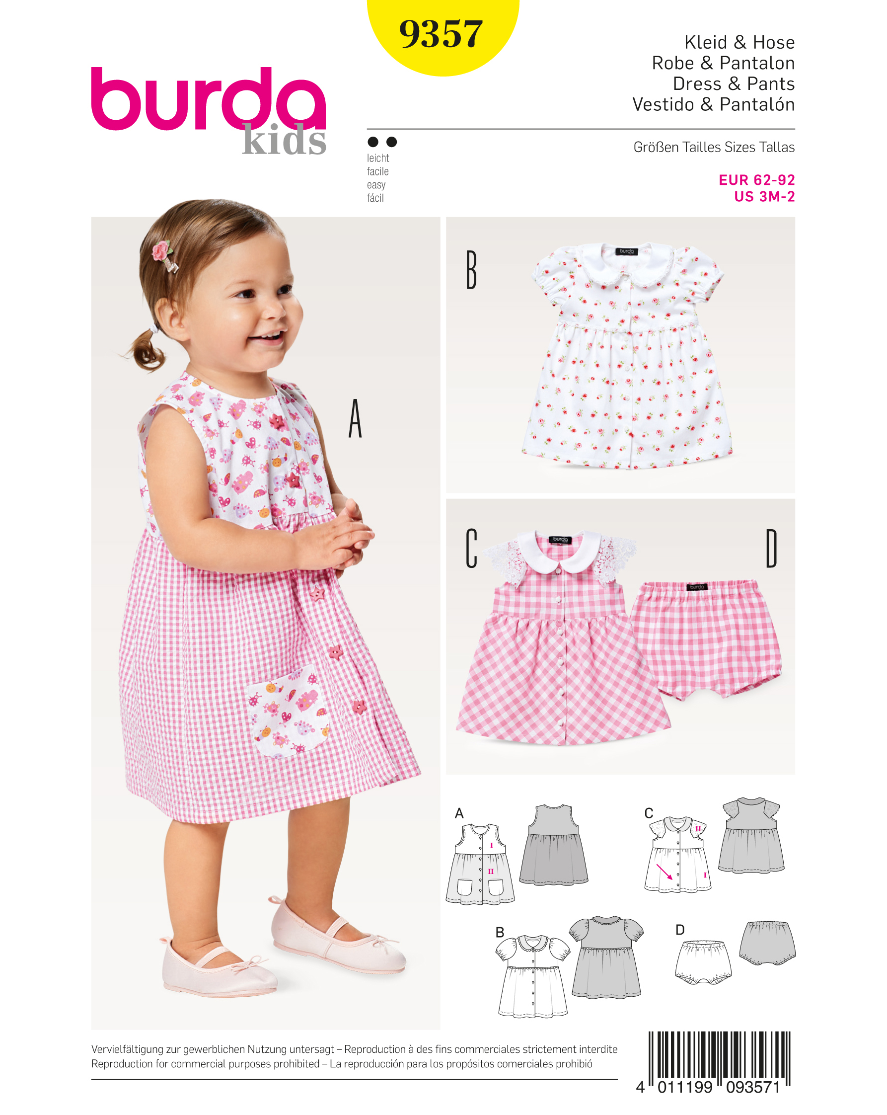 burda Schnittmuster 9357 – Bild 1