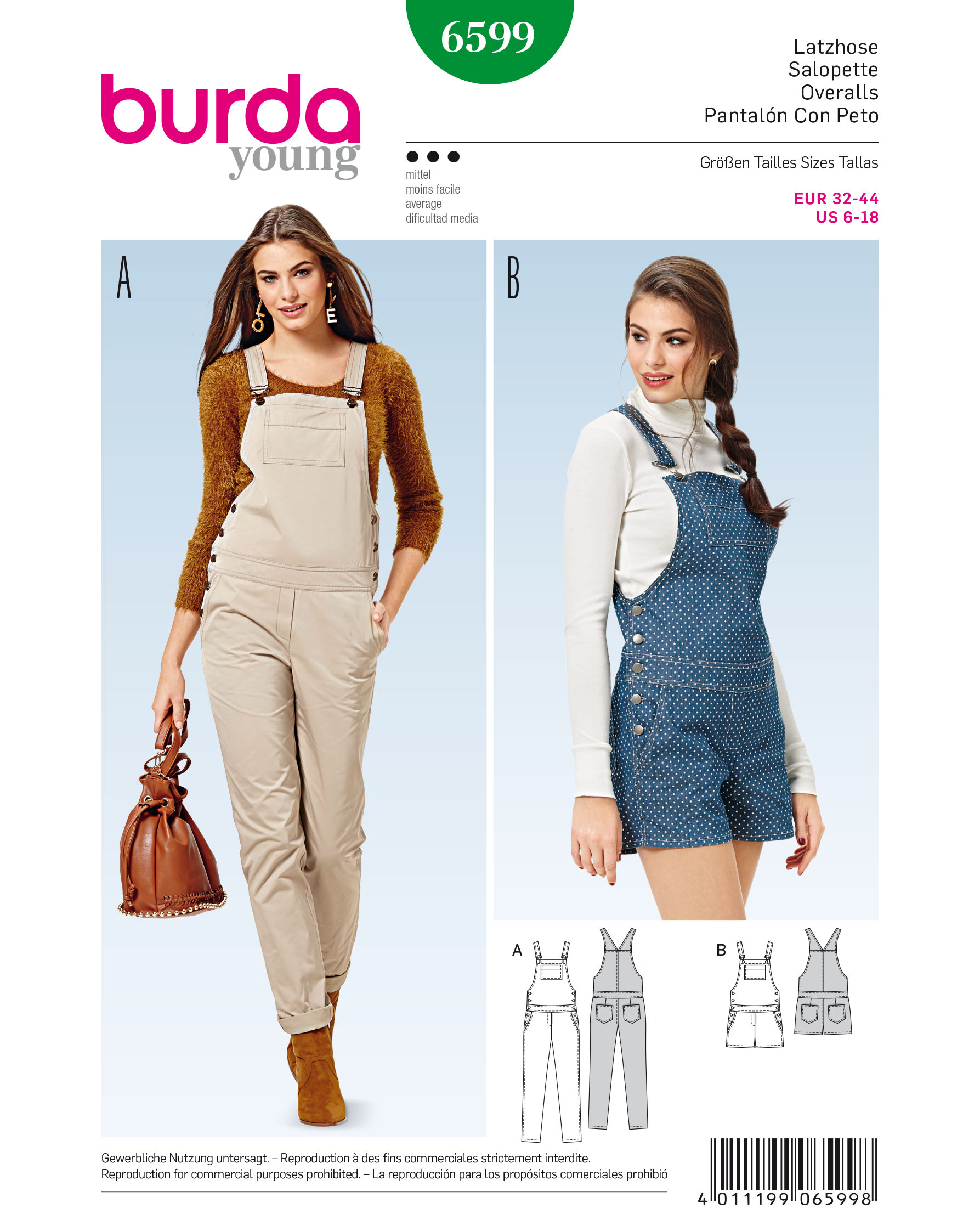 burda Schnittmuster 6599 – Bild 2