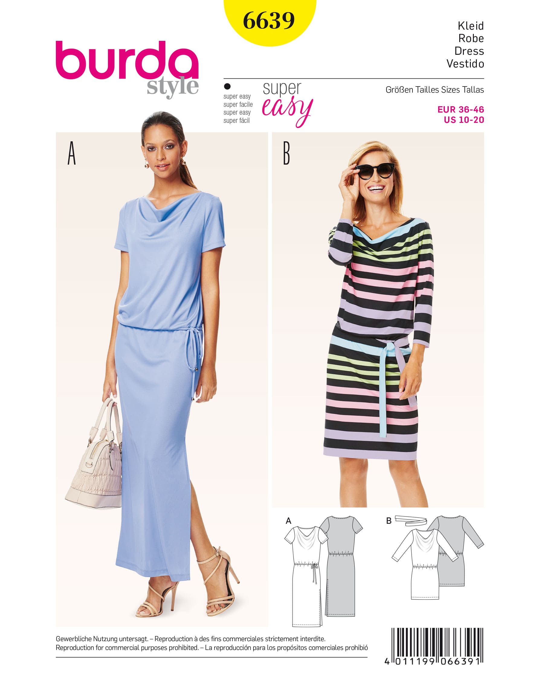 burda Schnittmuster 6639 – Bild 1