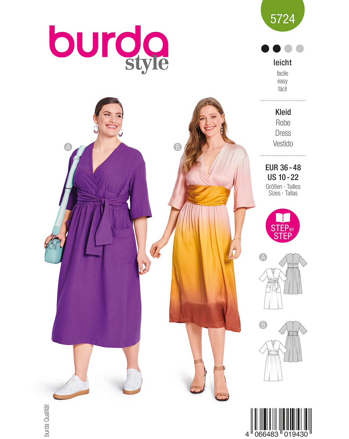 burda Schnittmuster 5724 – Bild 1