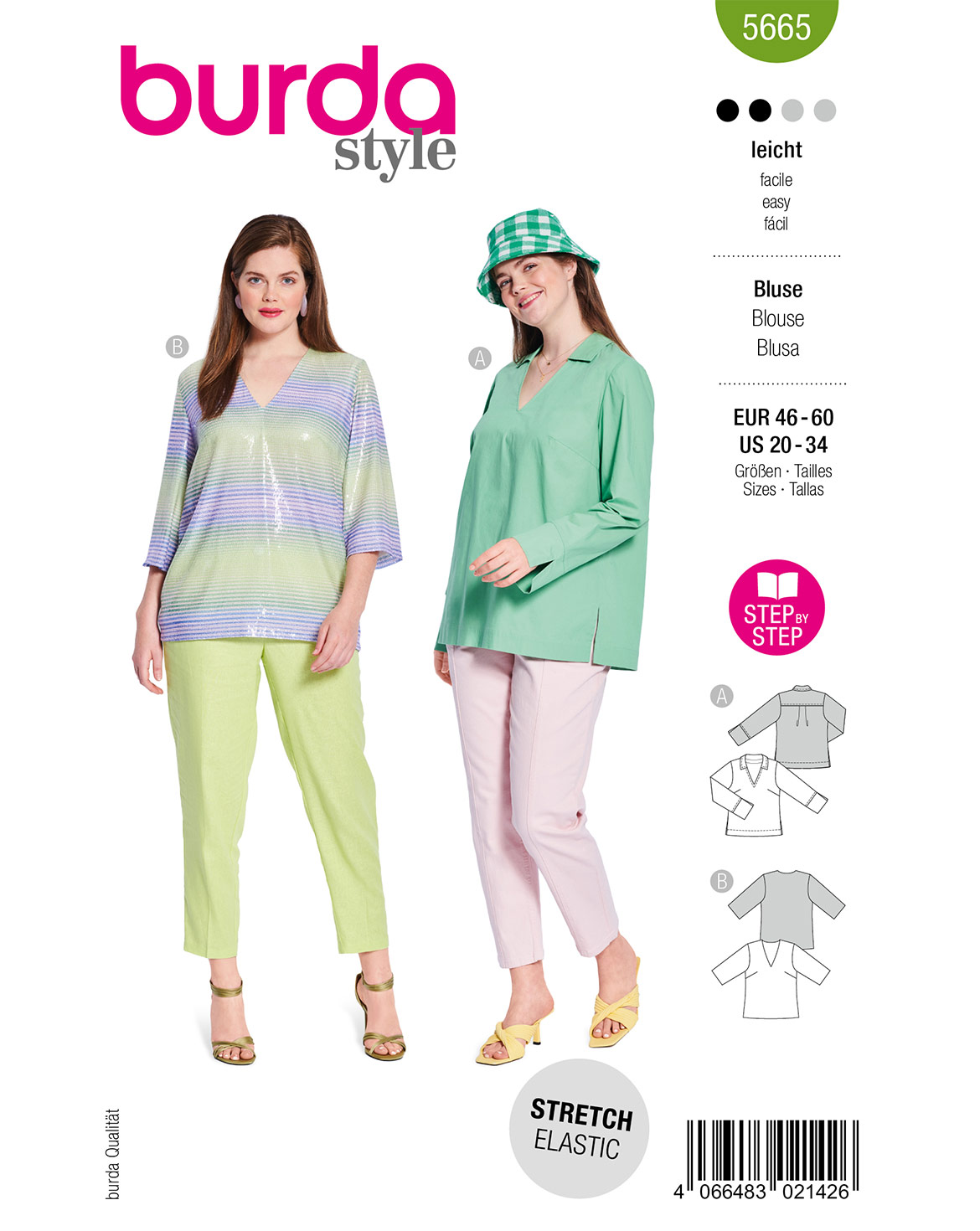 burda Schnittmuster 5665 – Bild 1