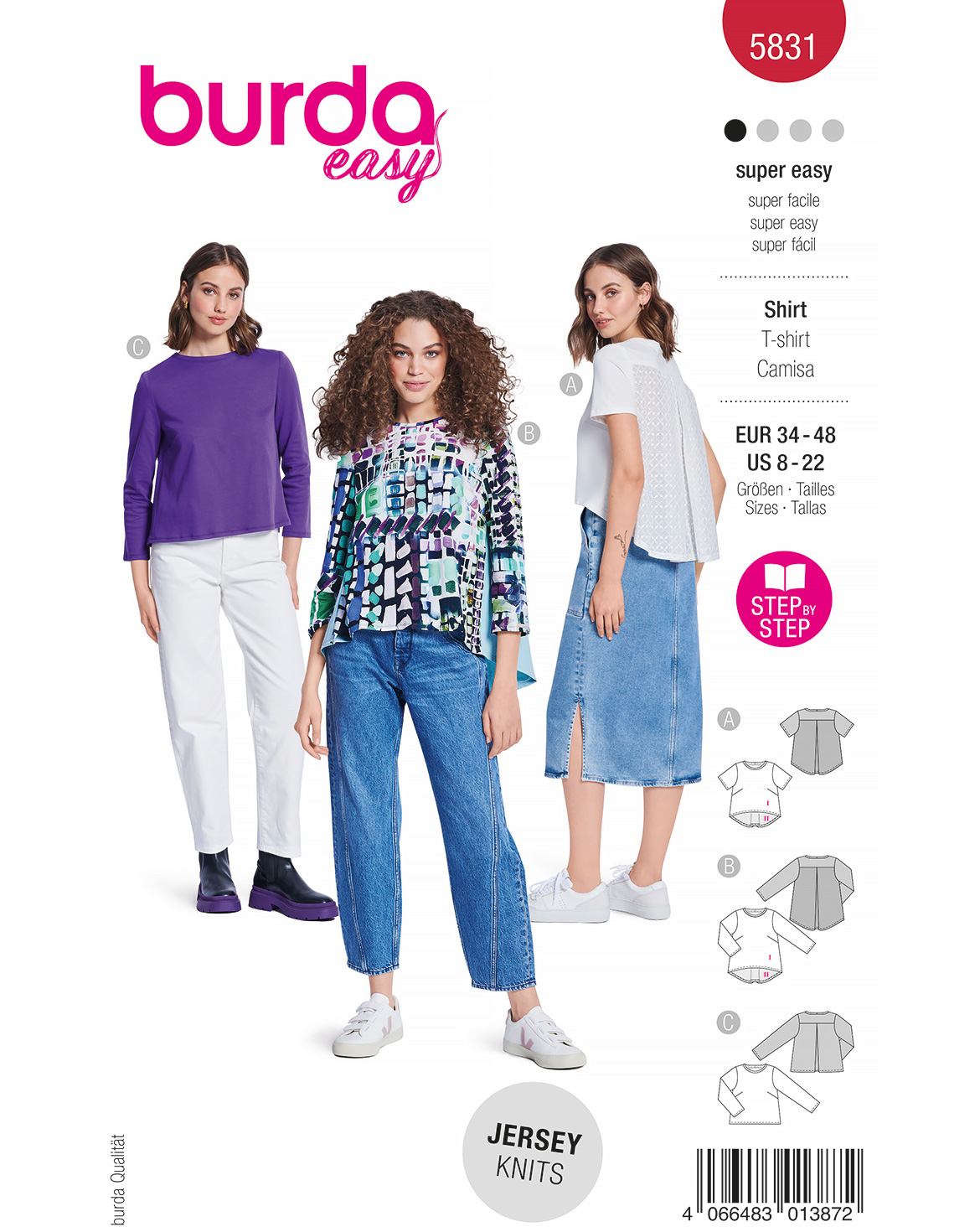 burda Schnittmuster 5831 – Bild 1