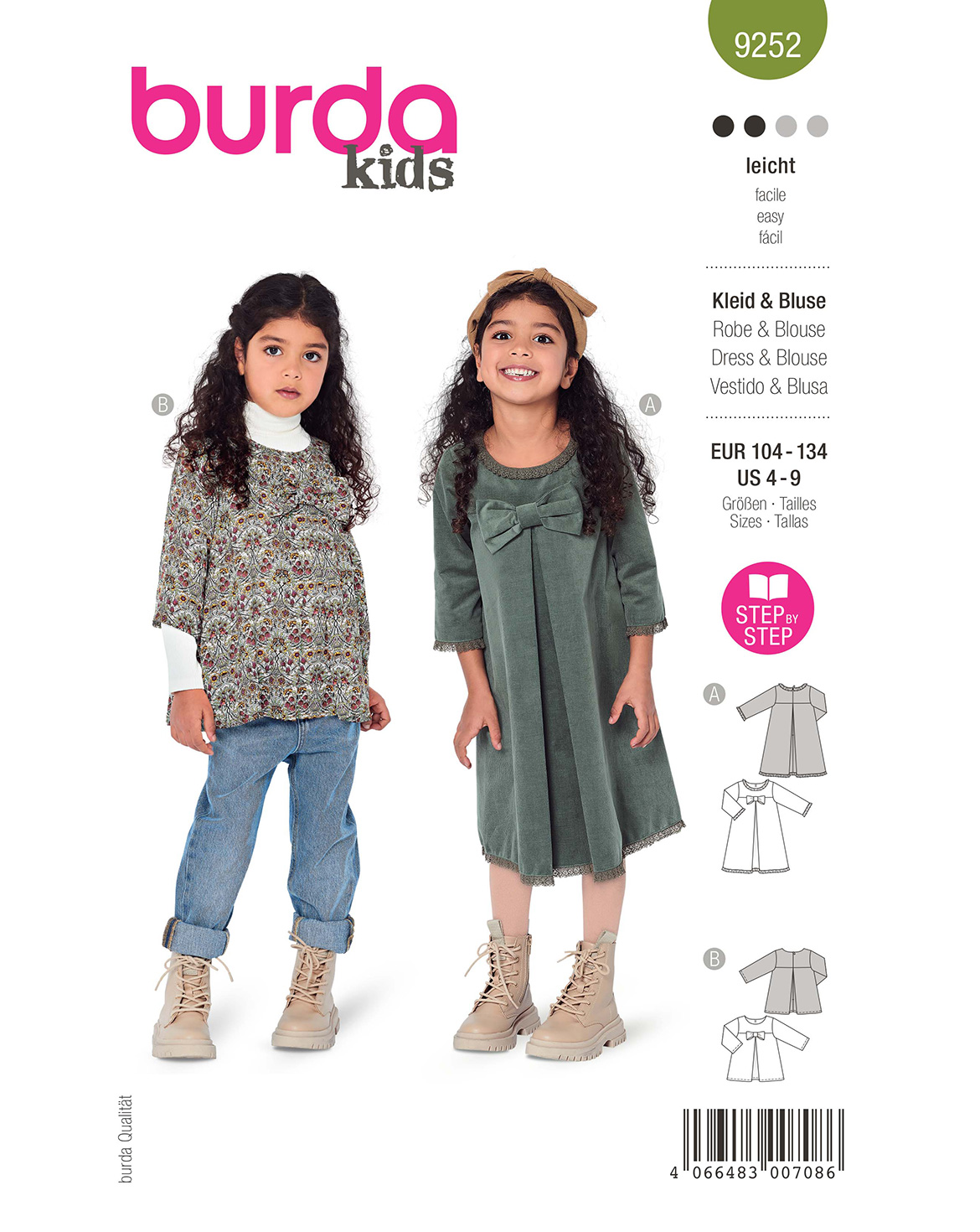 burda Schnittmuster 9252 – Bild 1
