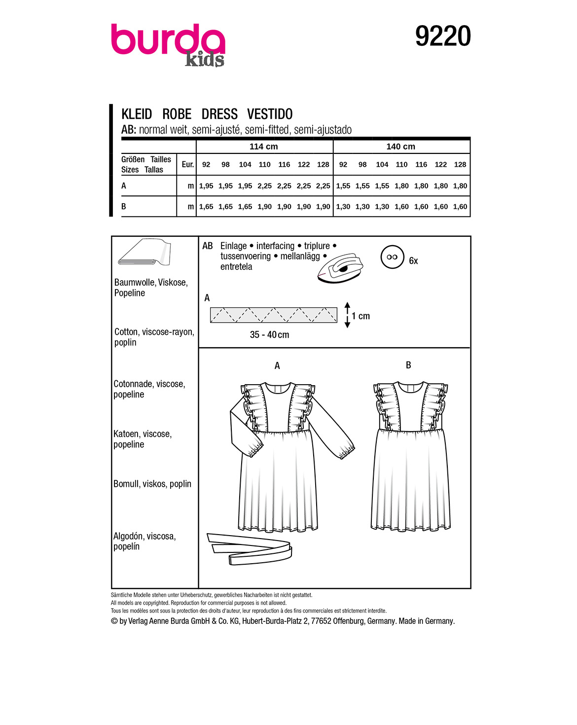 burda Schnittmuster 9220 – Bild 3