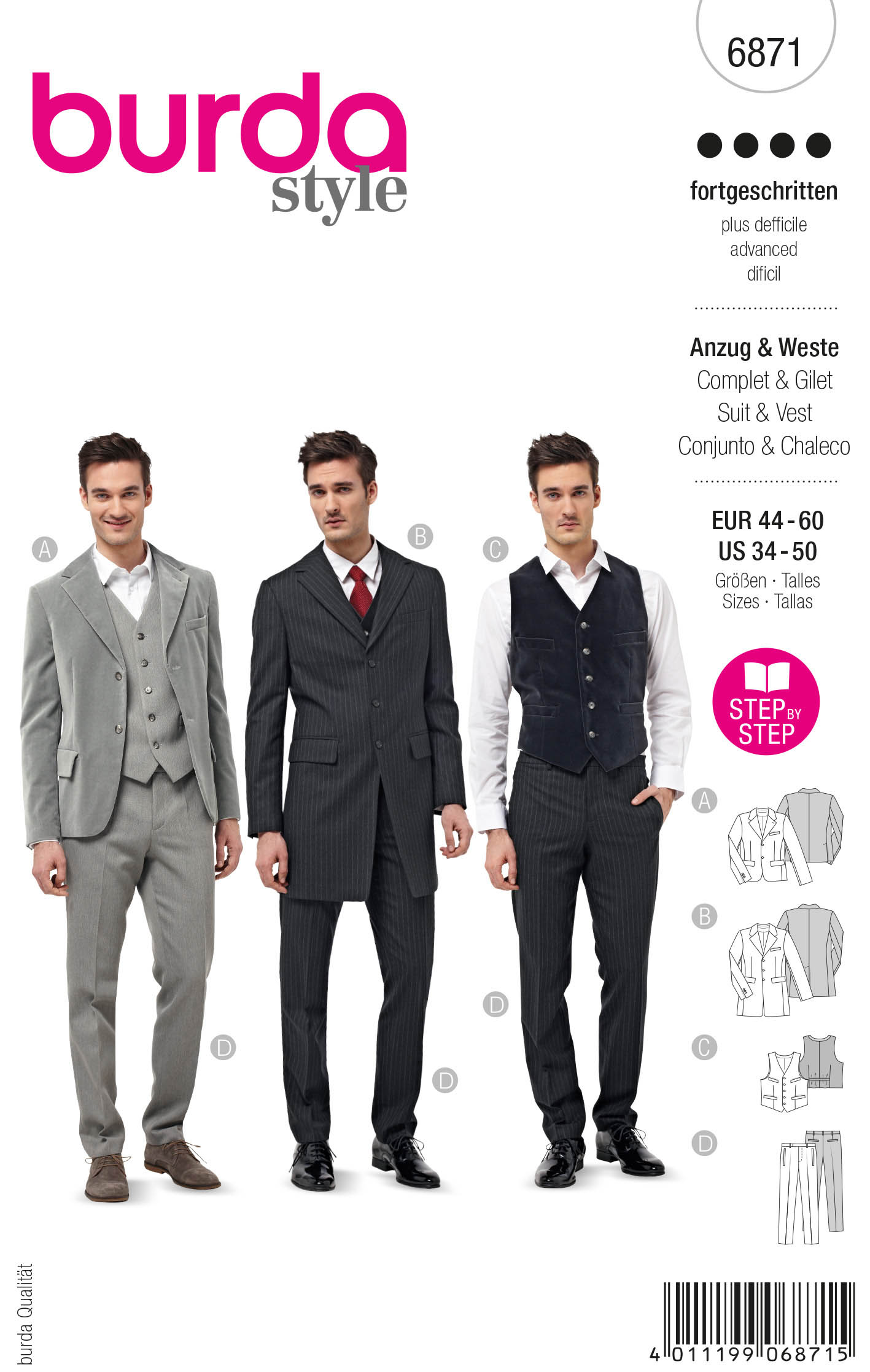 burda Schnittmuster 6871 – Bild 2