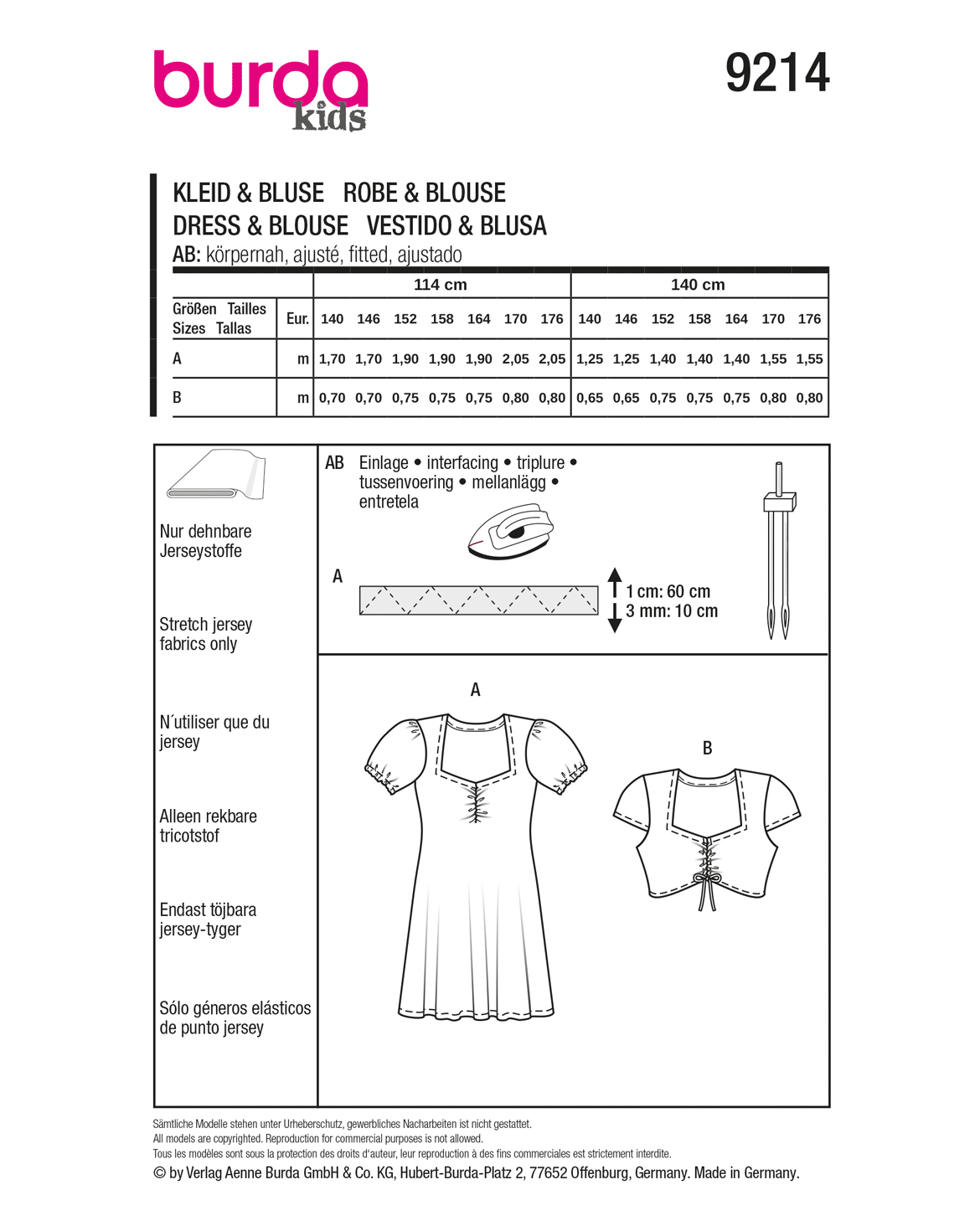 burda Schnittmuster 9214 – Bild 3