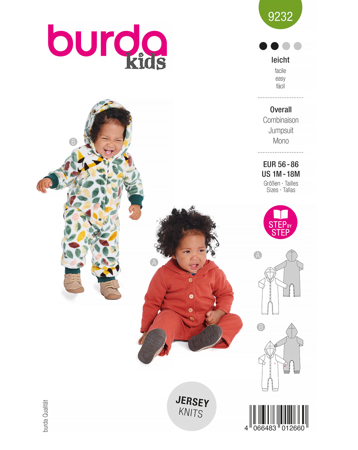 burda Schnittmuster 9232 – Bild 1