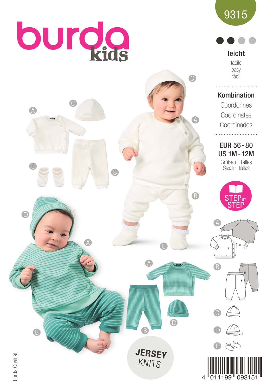 burda Schnittmuster 9315 – Bild 1