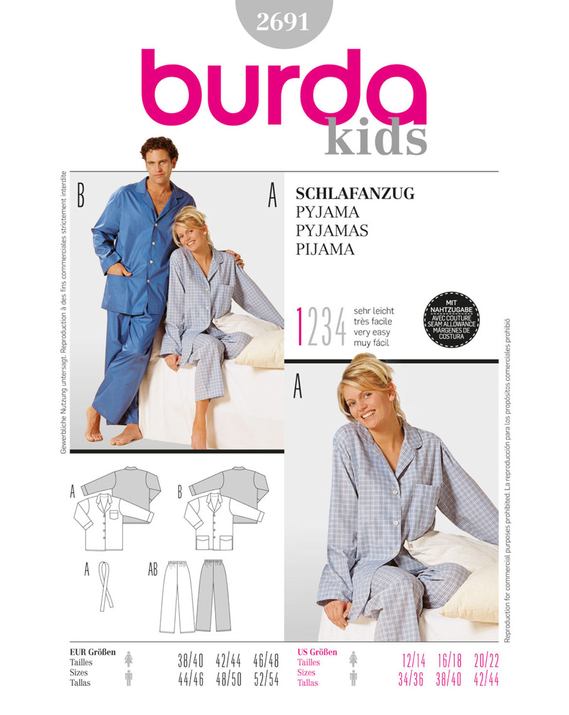 burda Schnittmuster 2691 – Bild 2