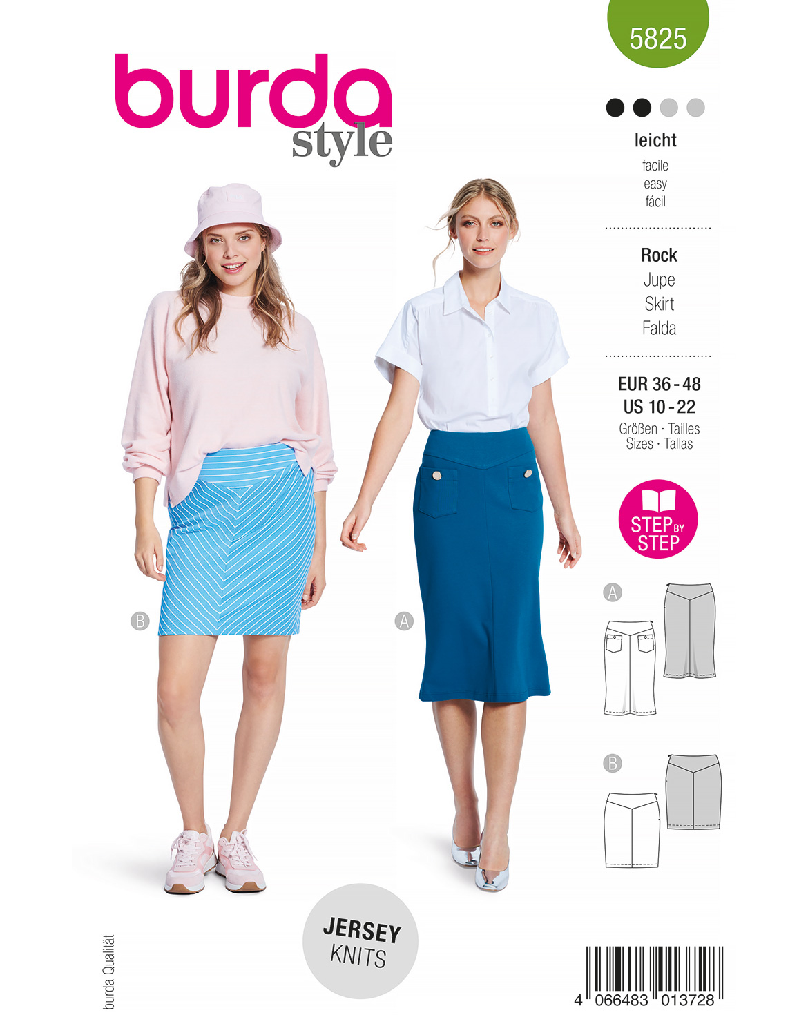 burda Schnittmuster 5825 – Bild 1