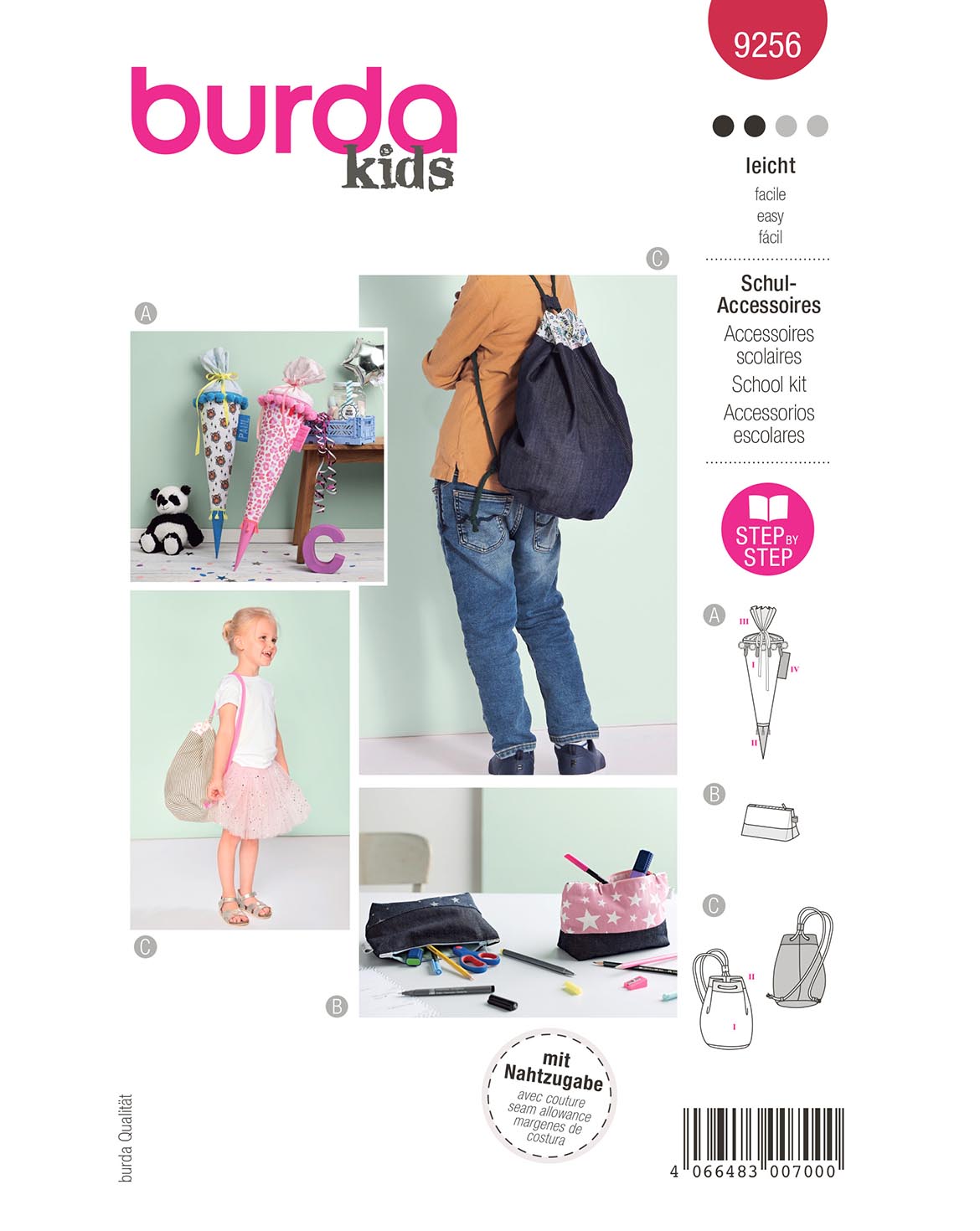 burda Schnittmuster 9256 – Bild 1