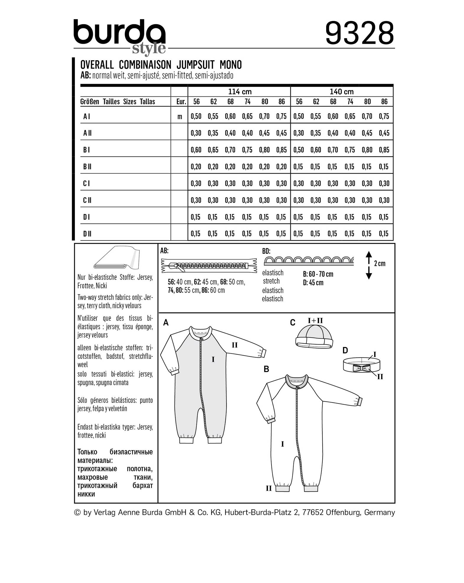 burda Schnittmuster 9328 – Bild 2