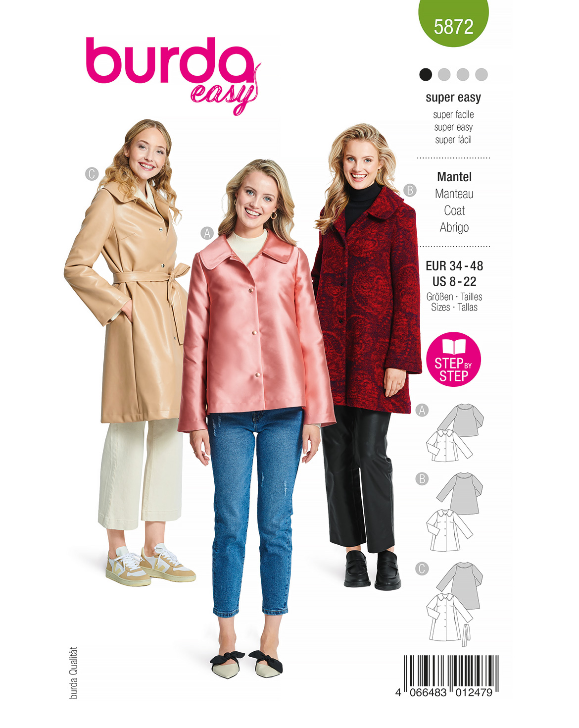 burda Schnittmuster 5872 – Bild 1