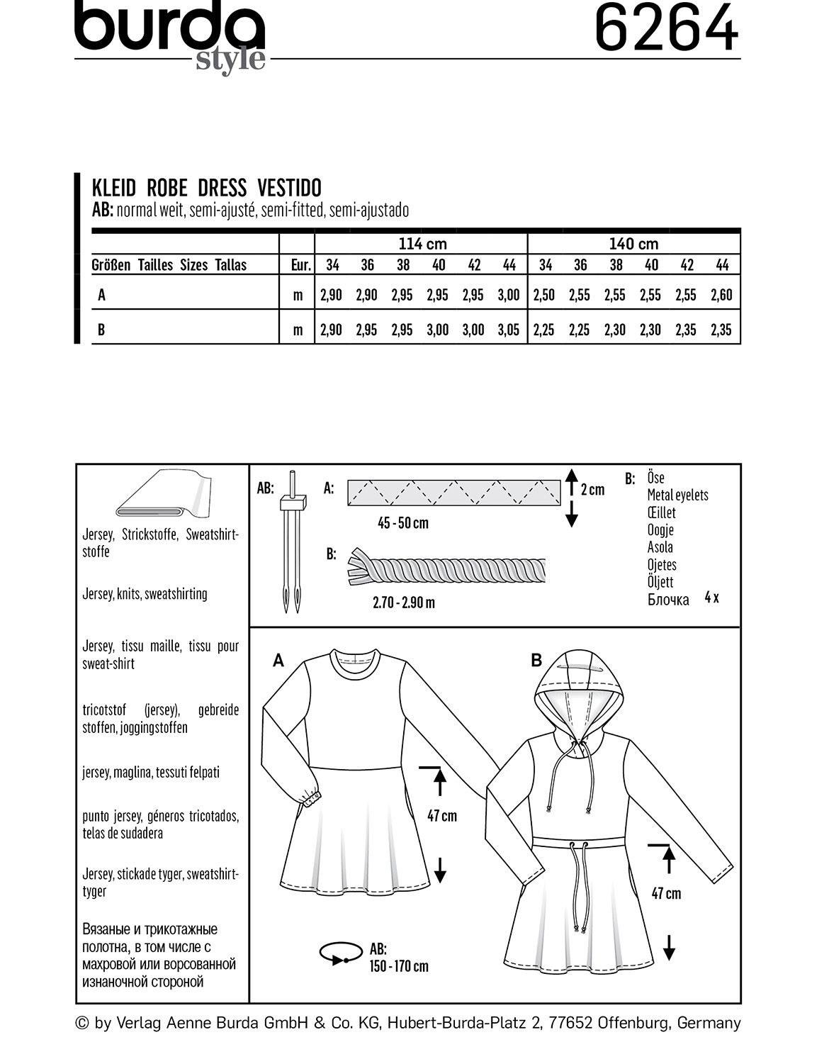 burda Schnittmuster 6264 – Bild 3