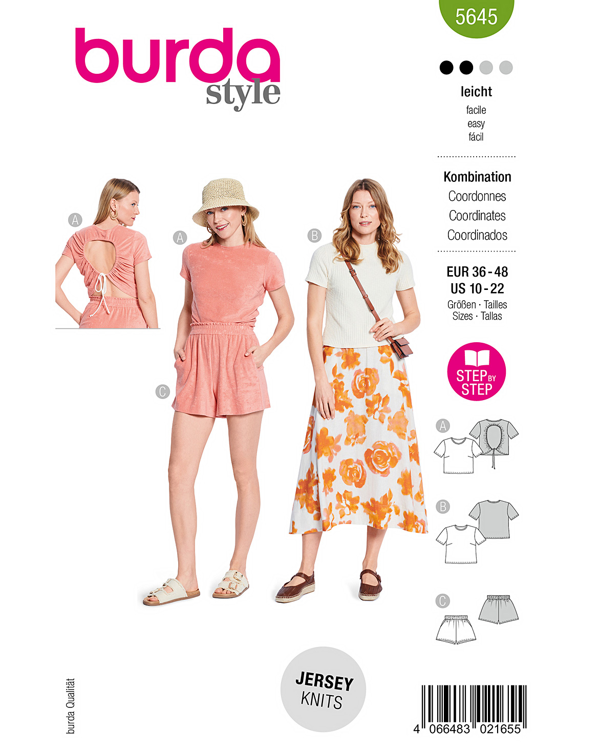 burda Schnittmuster 5645 – Bild 1
