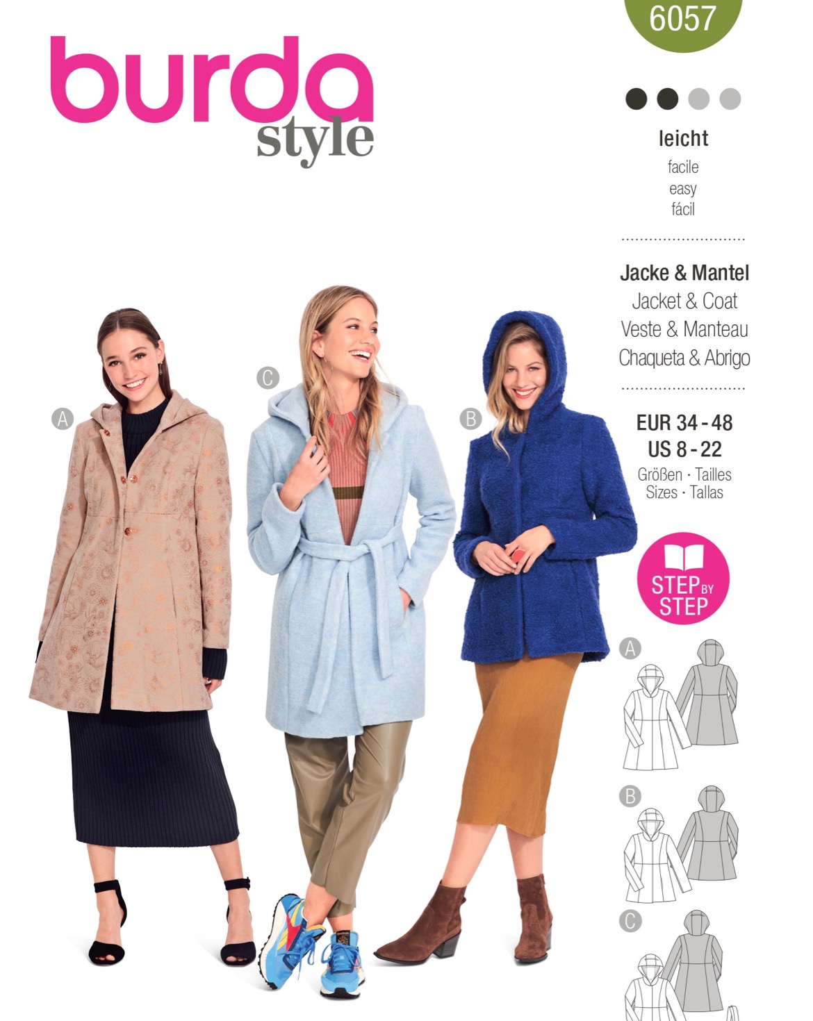 burda Schnittmuster 6057 – Bild 1
