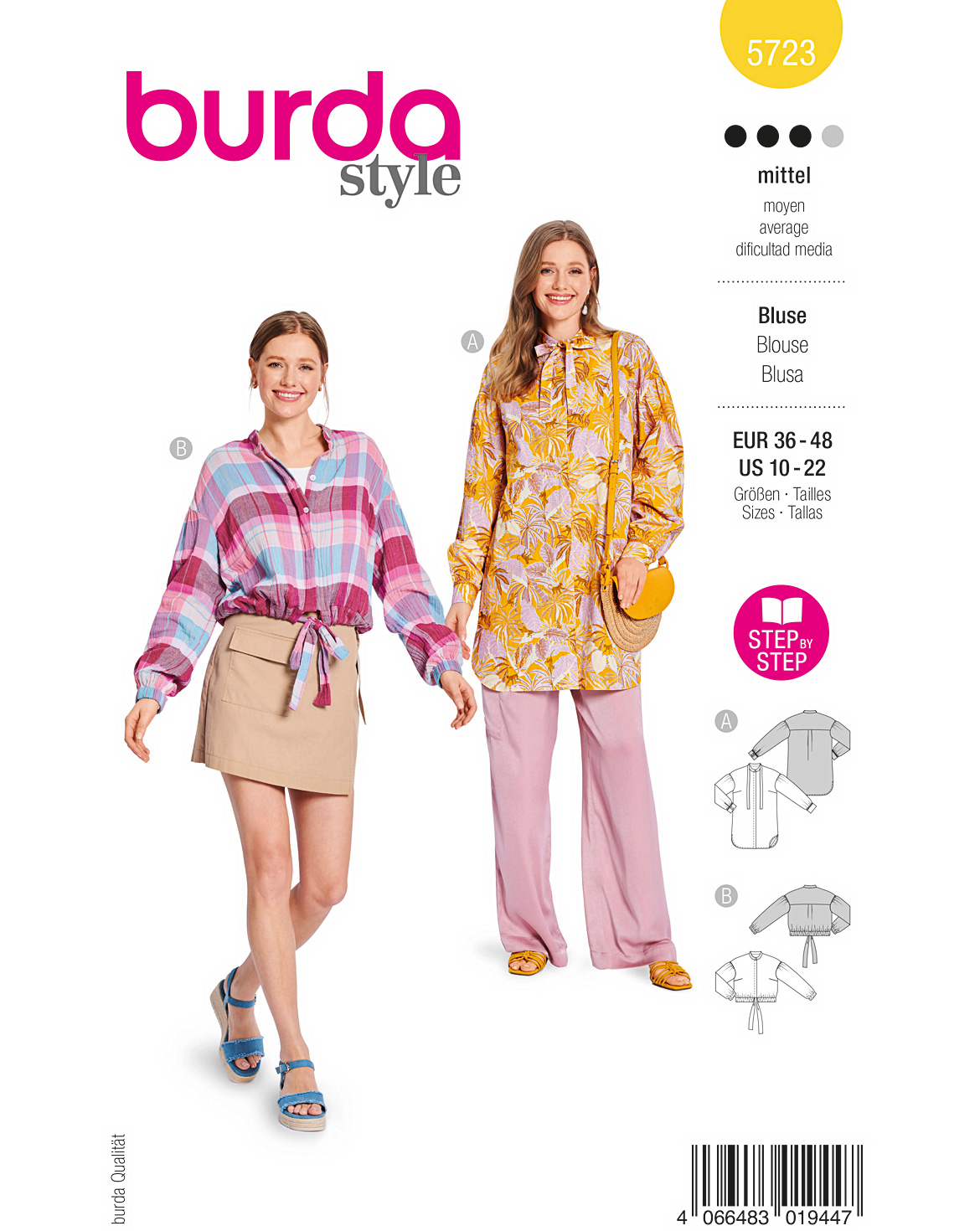 burda Schnittmuster 5723 – Bild 1