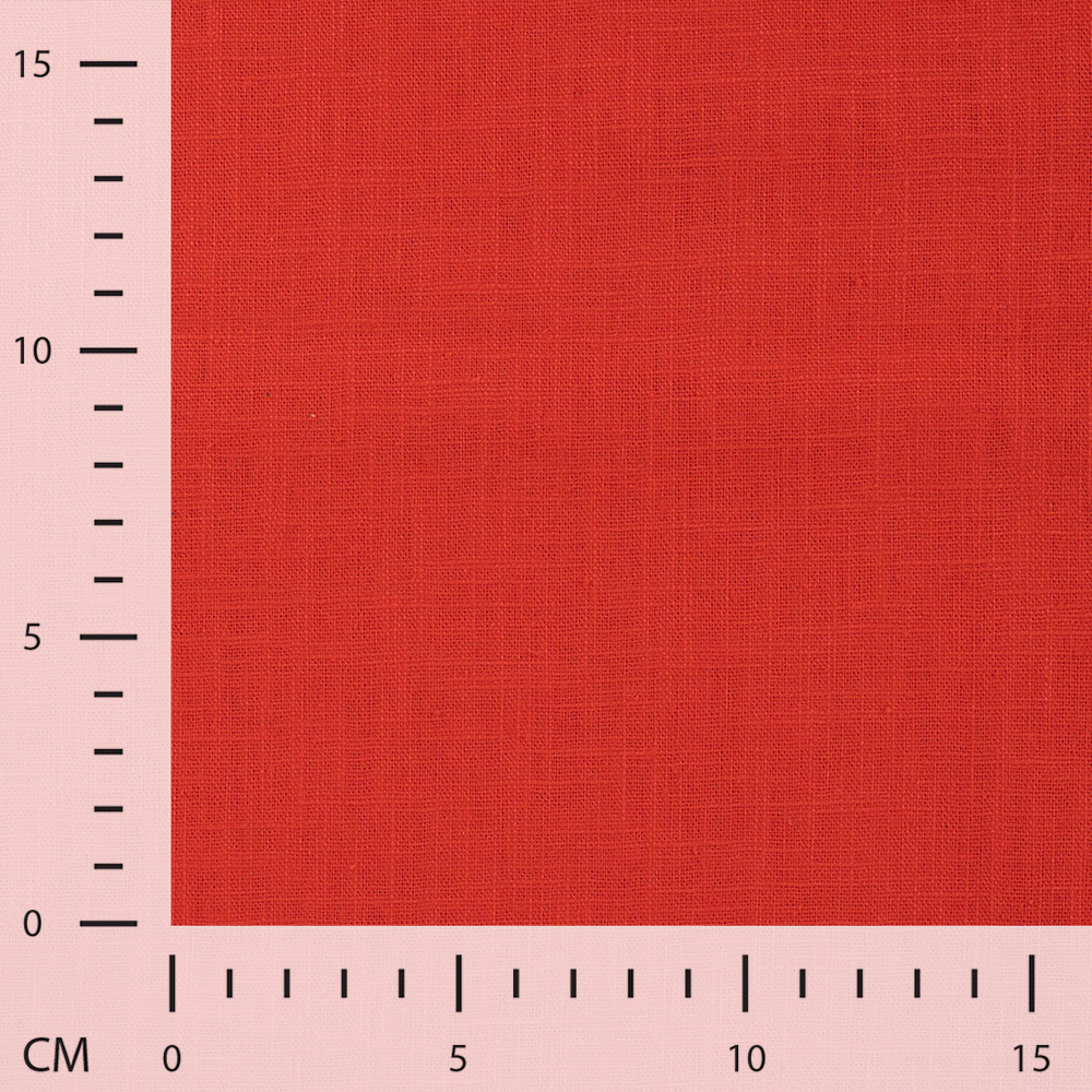 Leinen Fabrizio Orange – Leinen Meterware