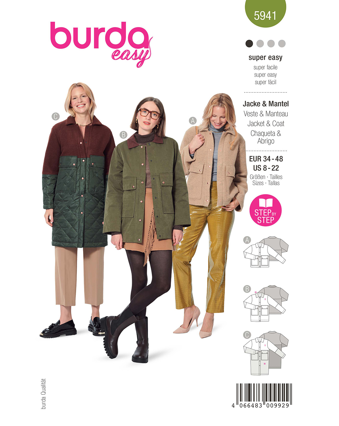 burda Schnittmuster 5941 – Bild 1