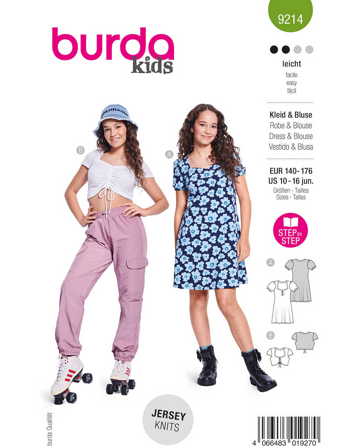 burda Schnittmuster 9214 – Bild 1