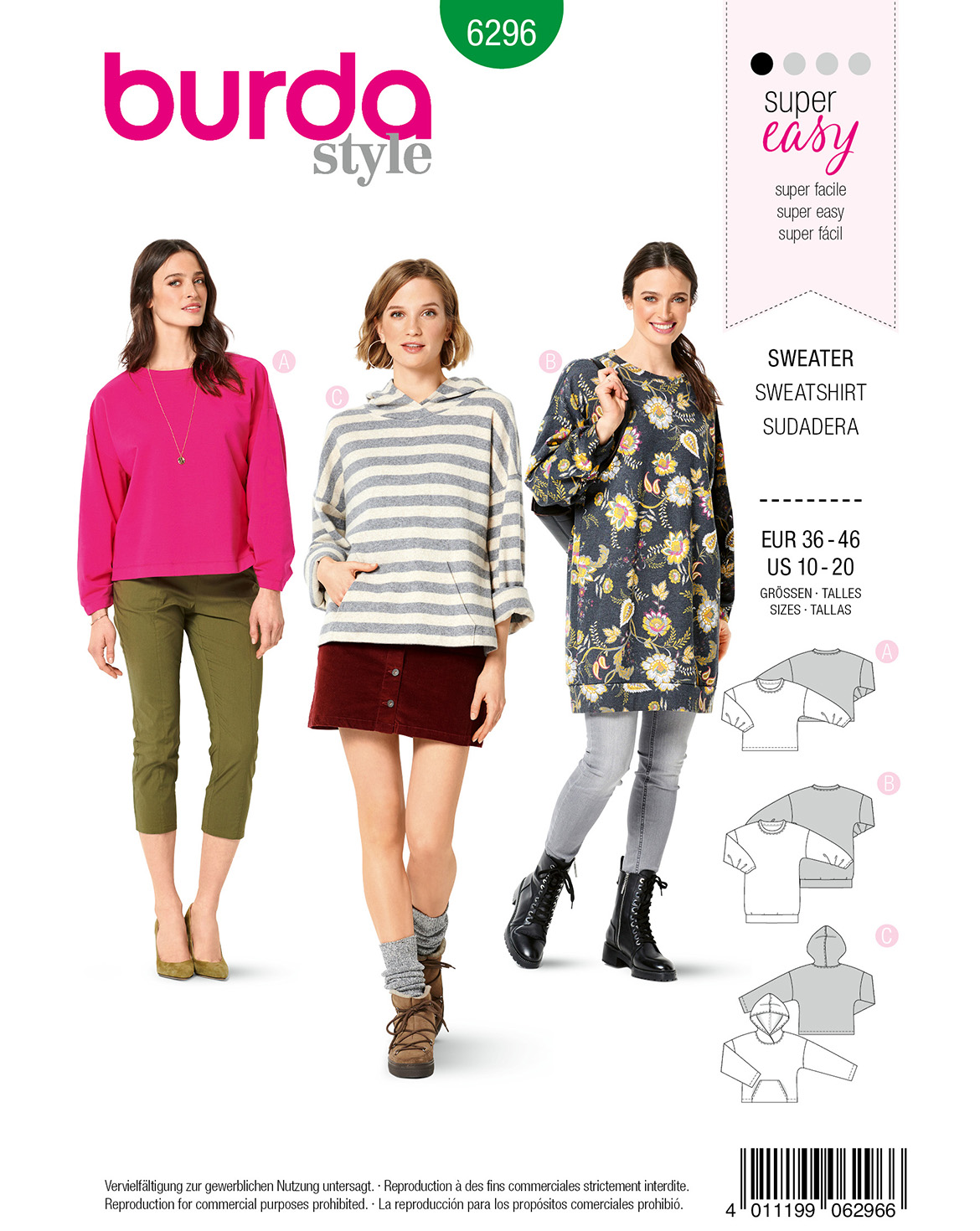 burda Schnittmuster 6296 – Bild 2