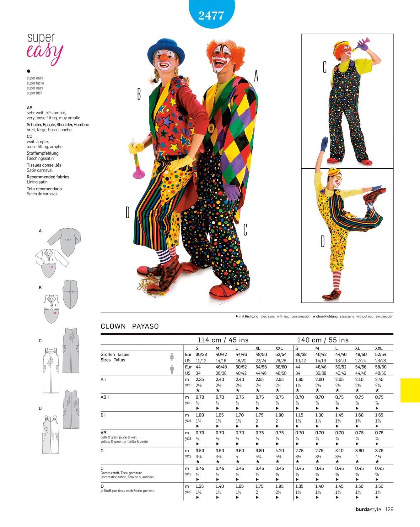 burda Schnittmuster 2477 – Bild 2
