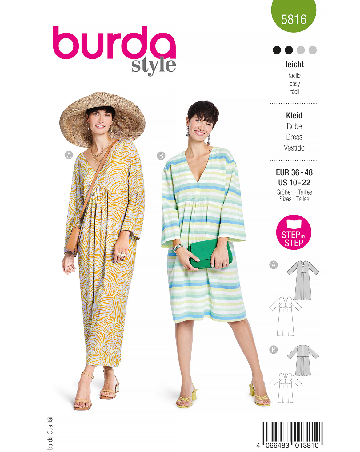 burda Schnittmuster 5816 – Bild 1