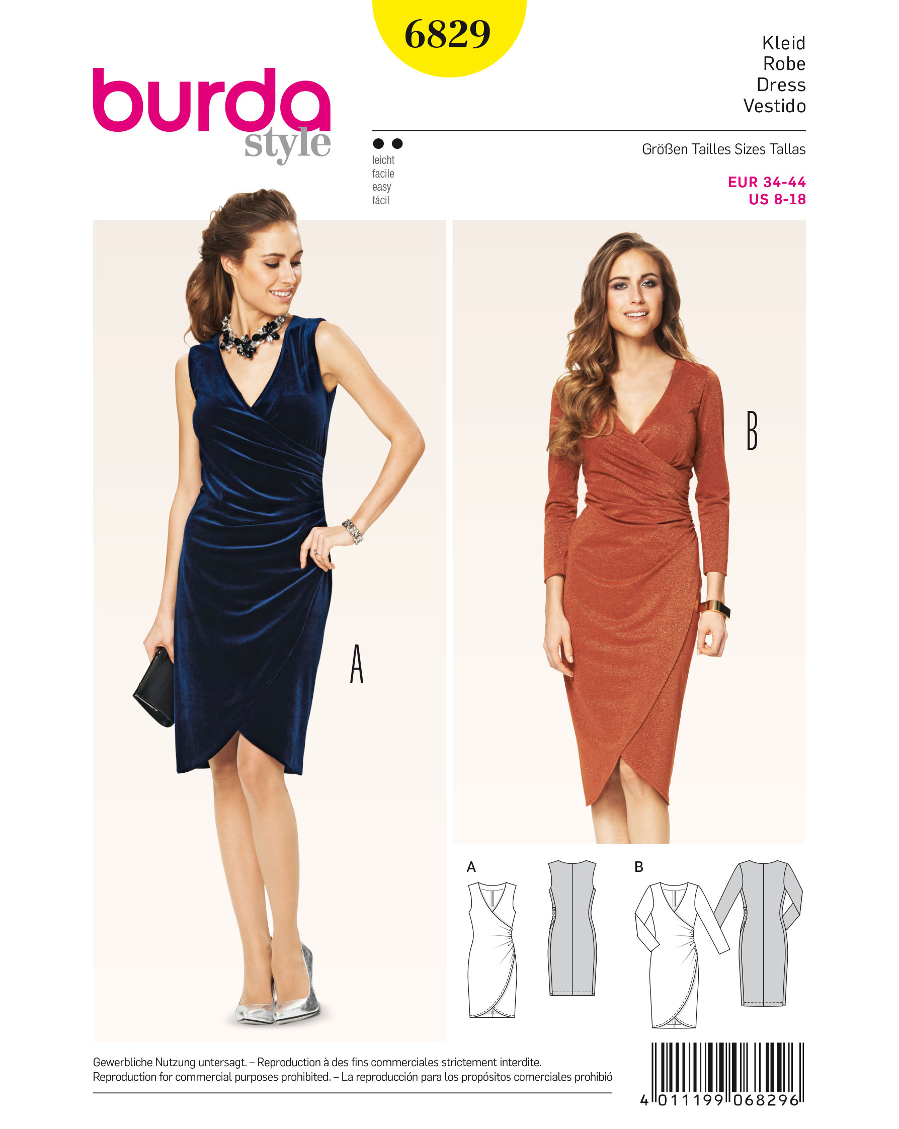 burda Schnittmuster 6829 – Bild 2