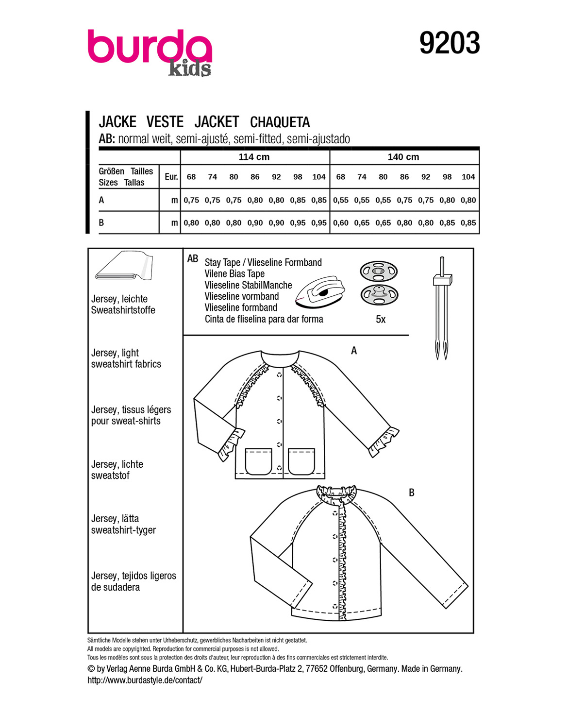 burda Schnittmuster 9203 – Bild 3