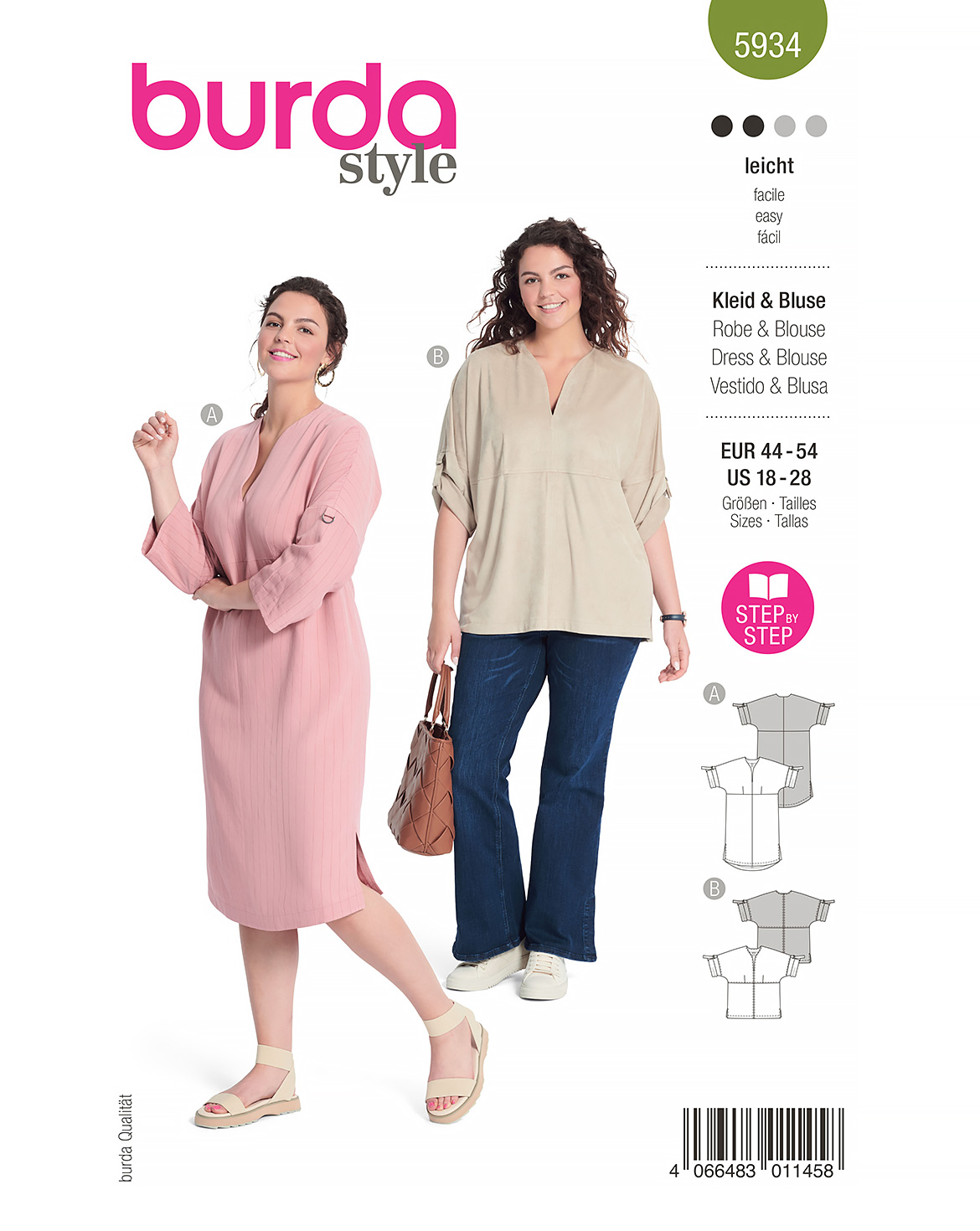 burda Schnittmuster 5934 – Bild 1