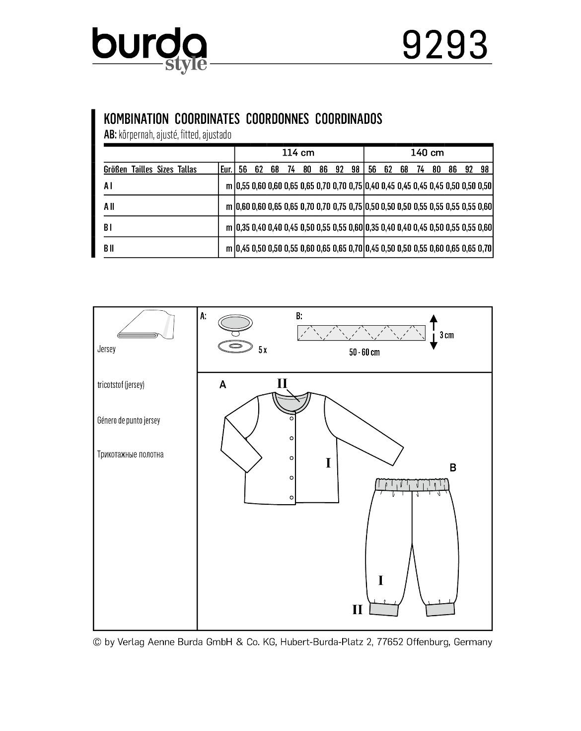 burda Schnittmuster 9293 – Bild 2