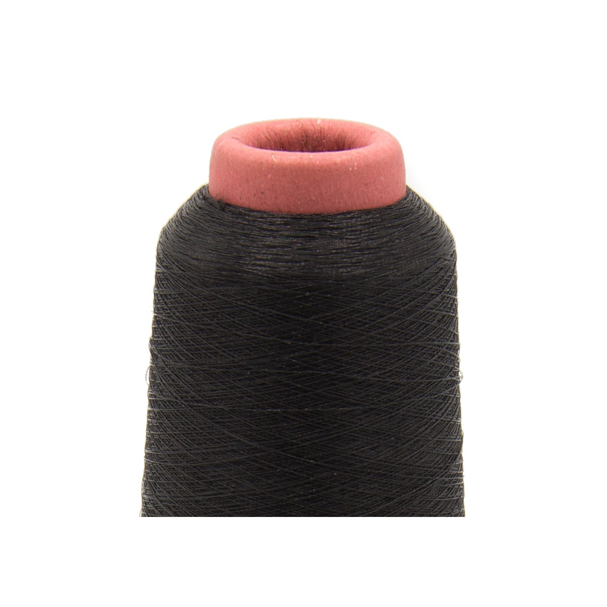 Metallic-Garn Schwarz – Nähgarn-Konus