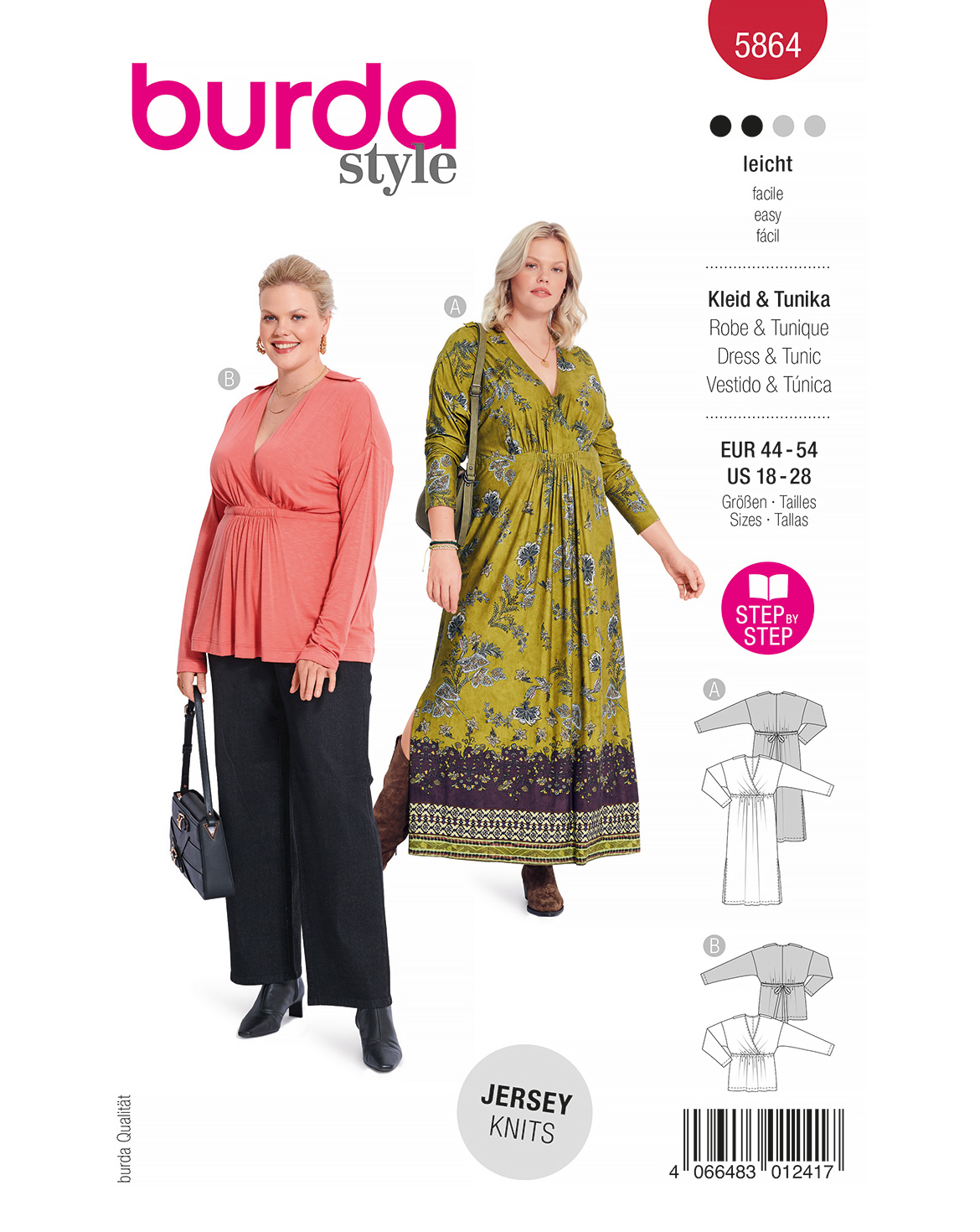 burda Schnittmuster 5864 – Bild 1