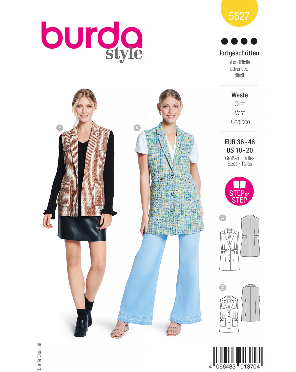 burda Schnittmuster 5827 – Bild 1