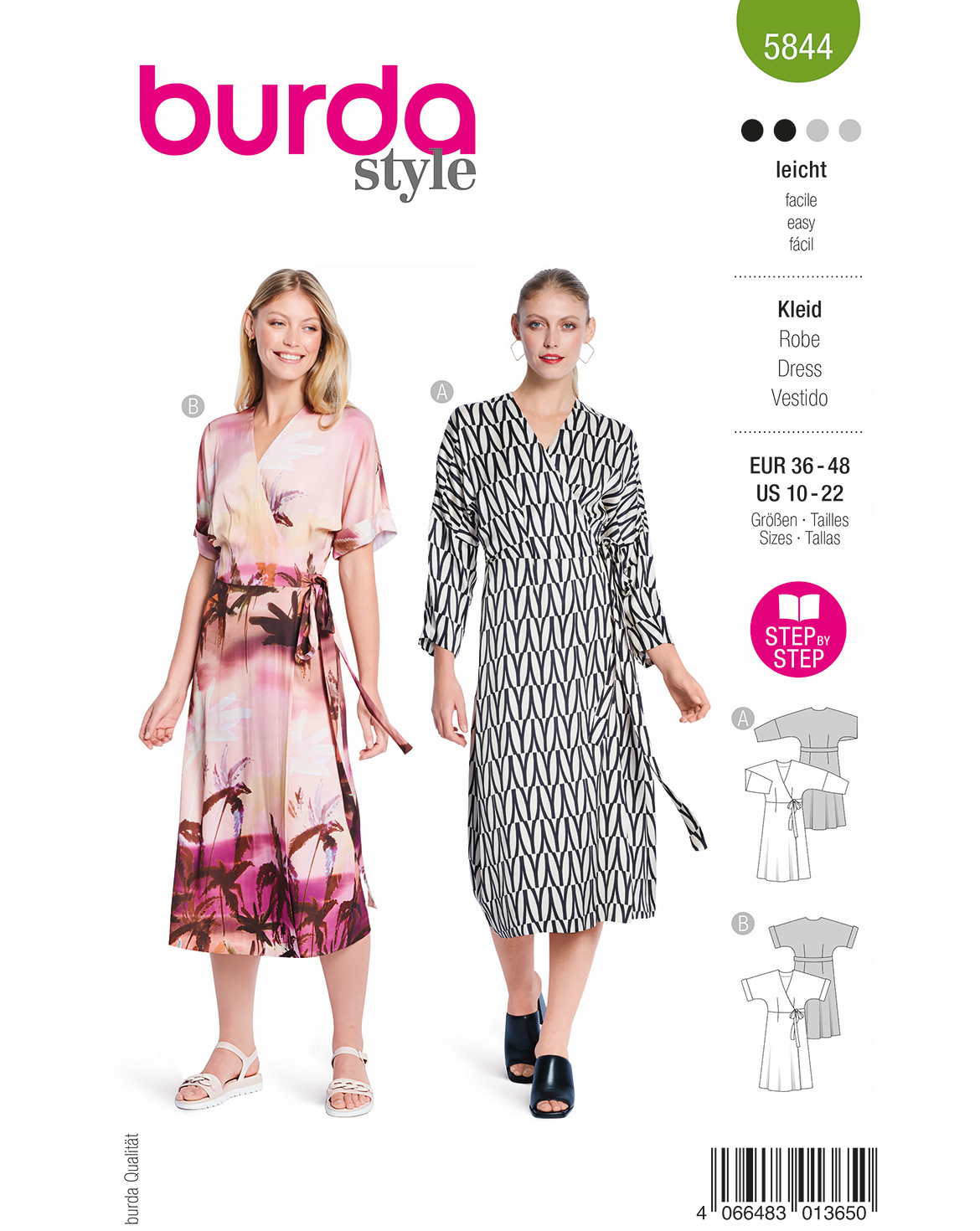 burda Schnittmuster 5844 – Bild 1