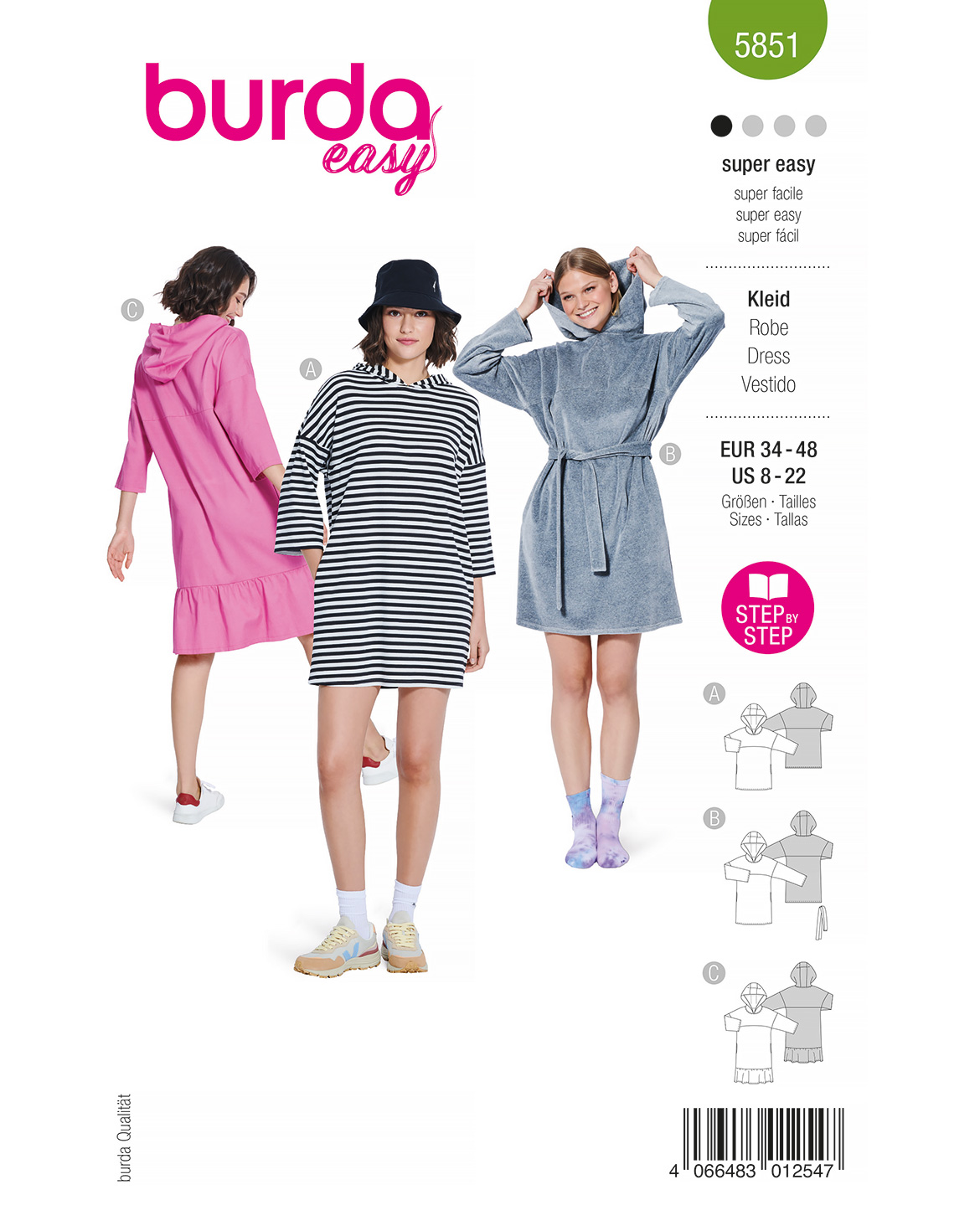 burda Schnittmuster 5851 – Bild 1