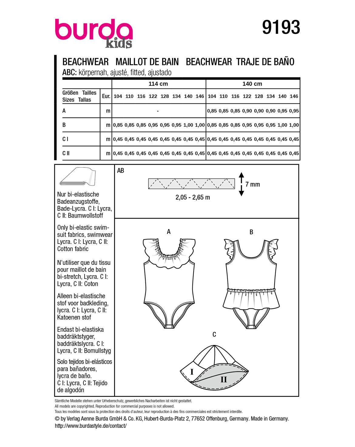 burda Schnittmuster 9193 – Bild 2
