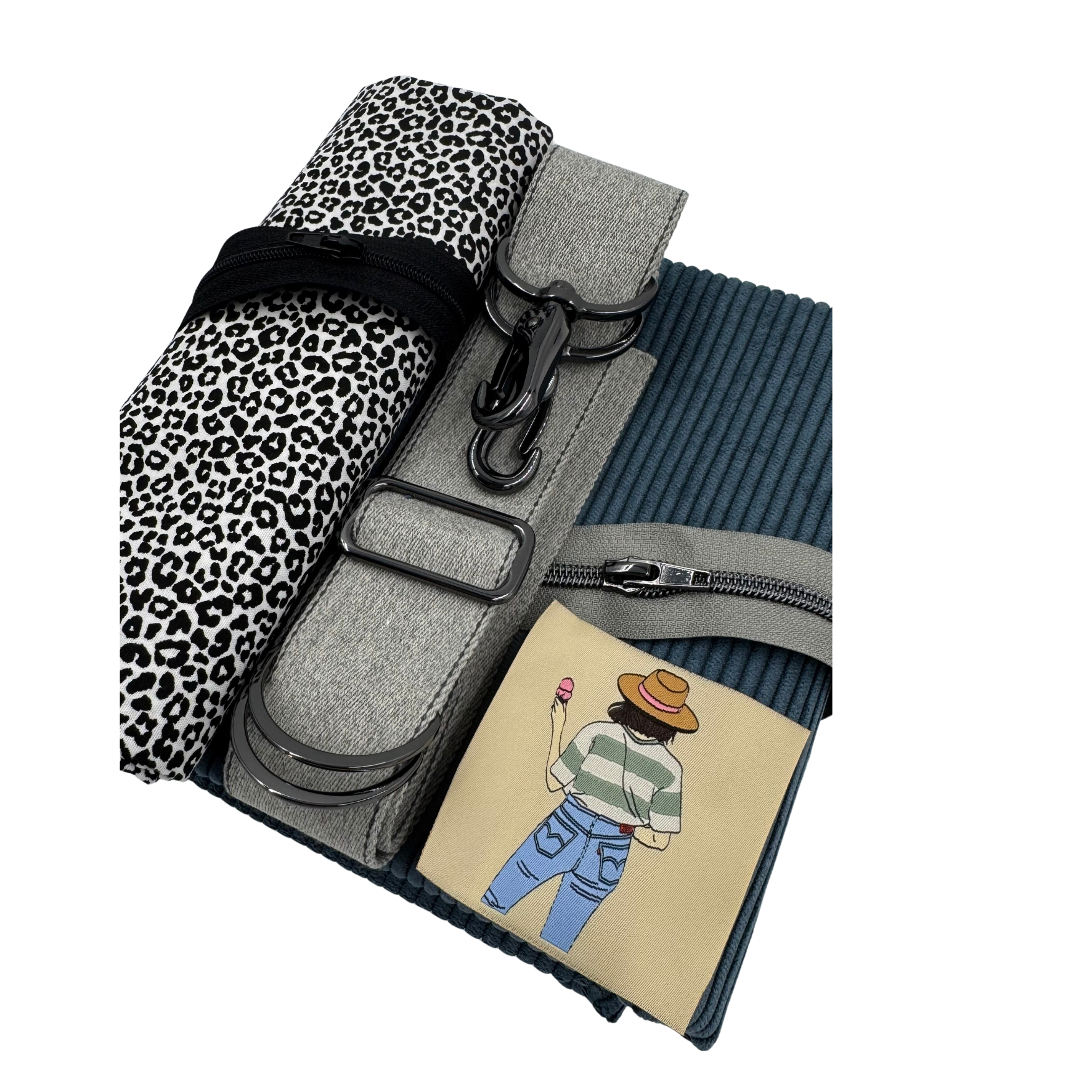 Nähpaket Tasche "MeLuna" aus Cord & Leo