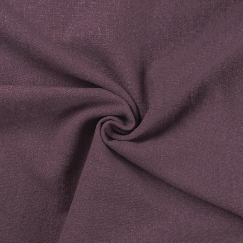 Leinen Stonewashed Mauve – Leinen Meterware