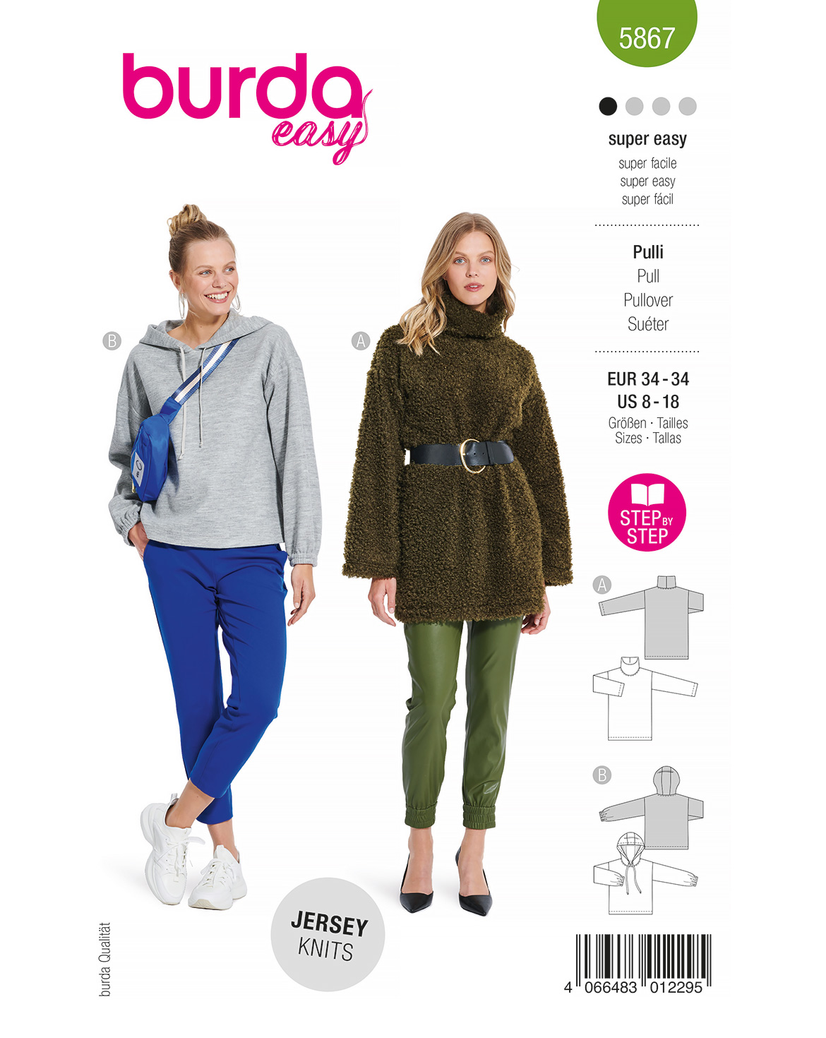 burda Schnittmuster 5867 – Bild 1