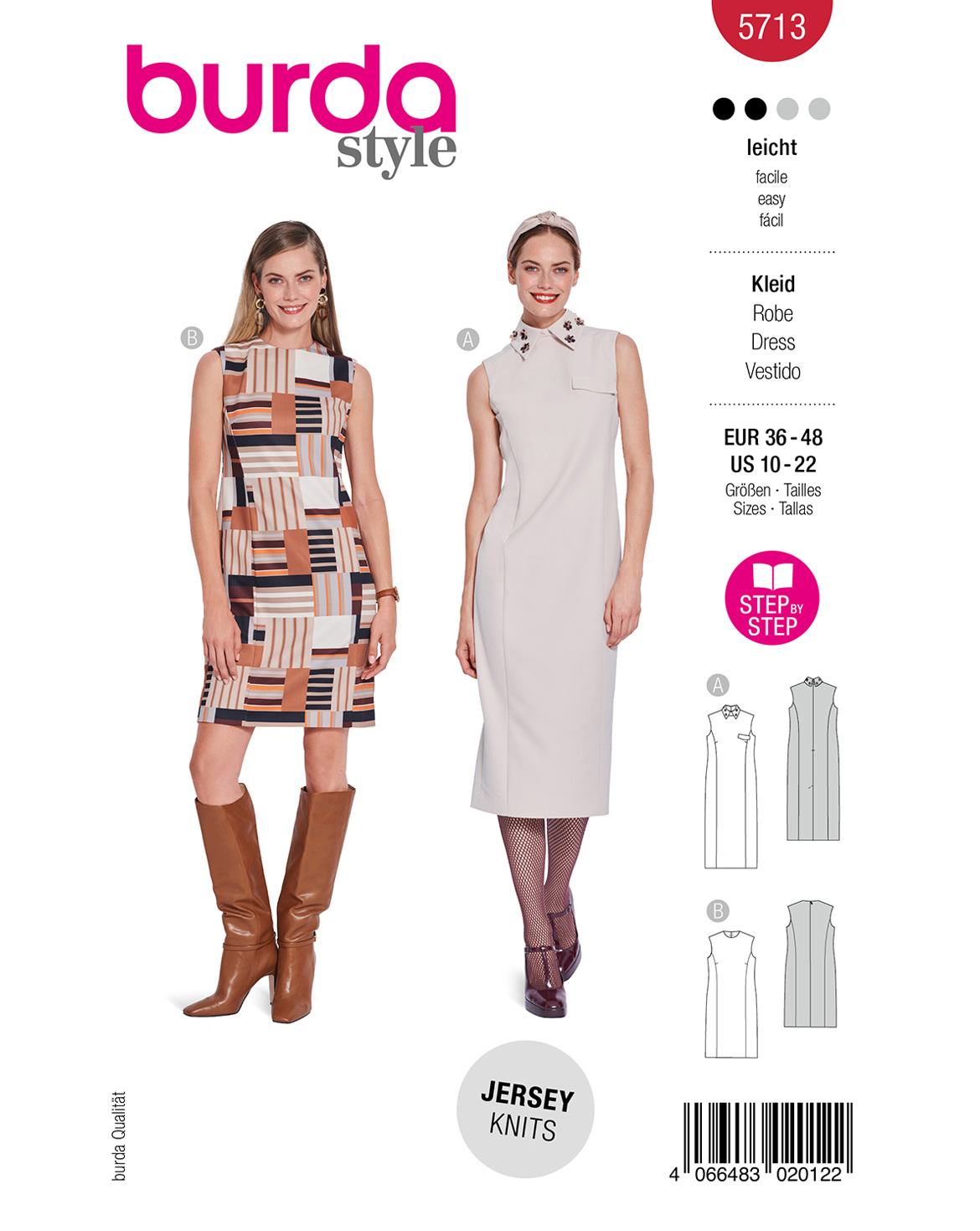 burda Schnittmuster 5713 – Bild 1